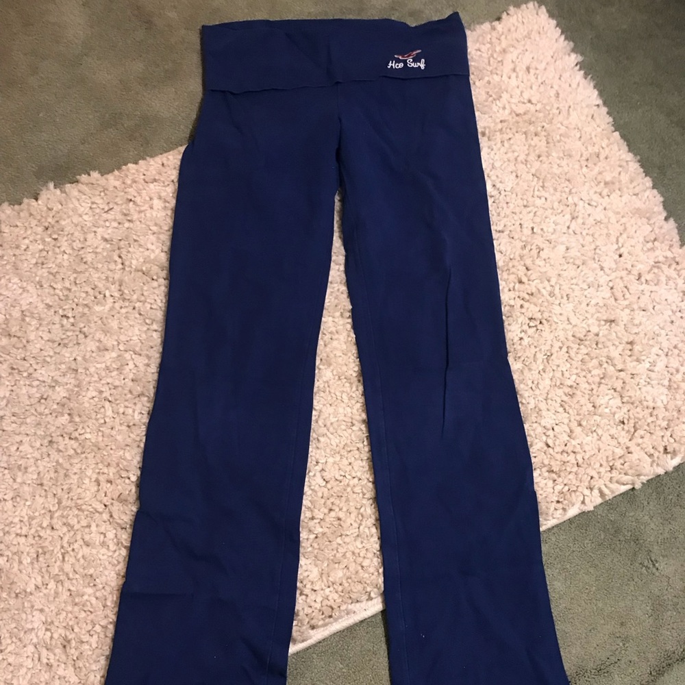 Blue Hollister yoga pants